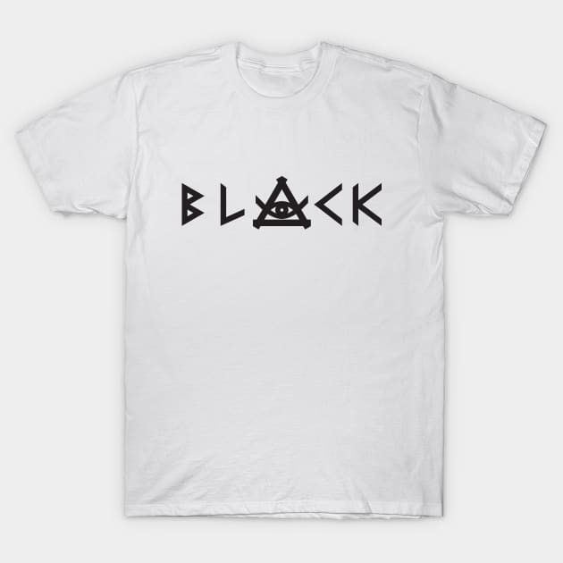 Black T-Shirt by Focux